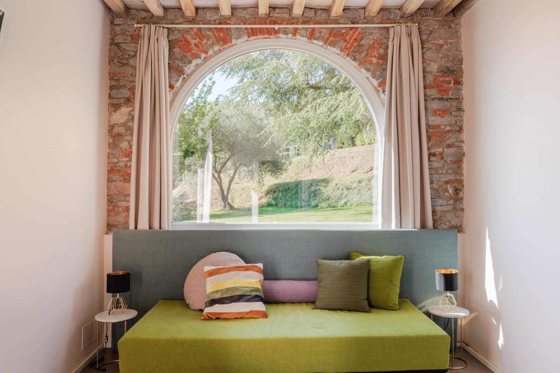 Room 1, ground floor, Villa Gioma